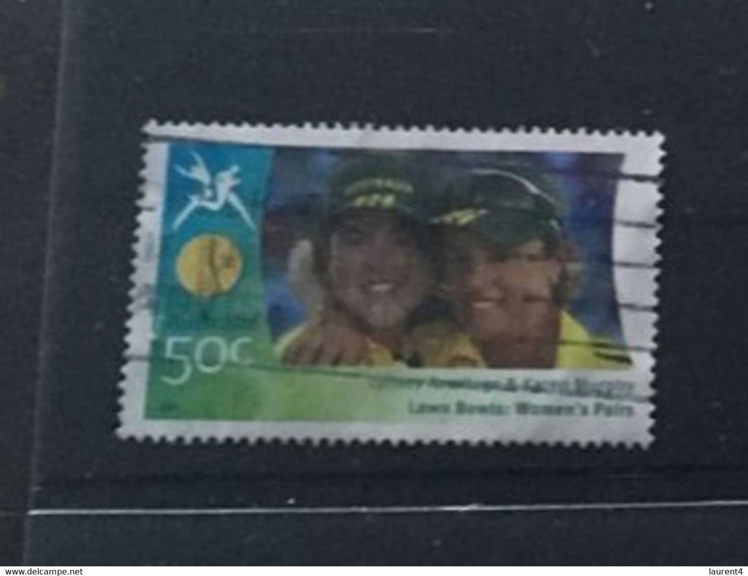 (stamp 17-7-2021) Australia Use Stamp (scarce) - Melbourne Commonweatlh Games Gold Medalist - Lawn Bowls (women) - Bocce