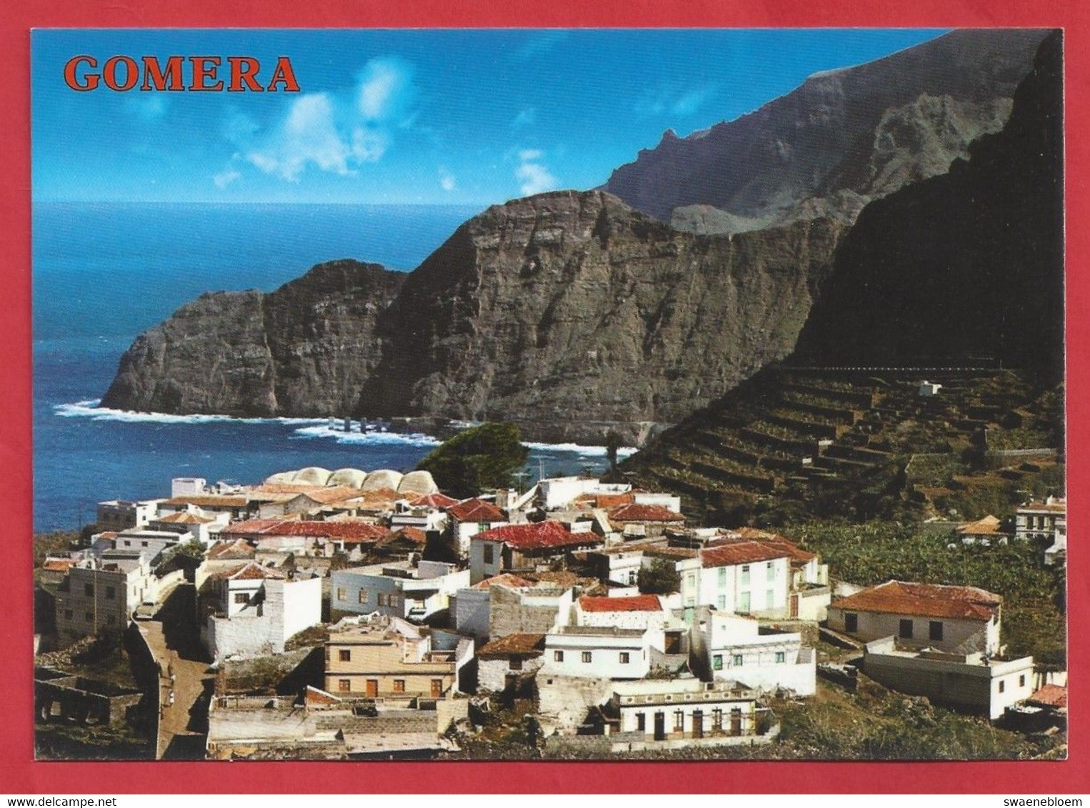 ES.- ISLAS CANARIAS - AGULO, GOMERA. Vista Parcial, Partial View, Teilansicht, Vue Partielle. - Gomera