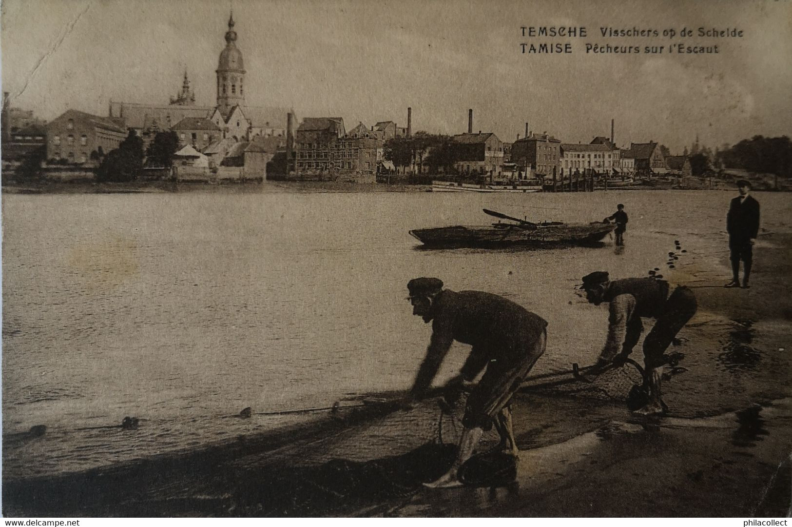 Temsche - Tamise // Visschers Op De Schelde 192? - Temse