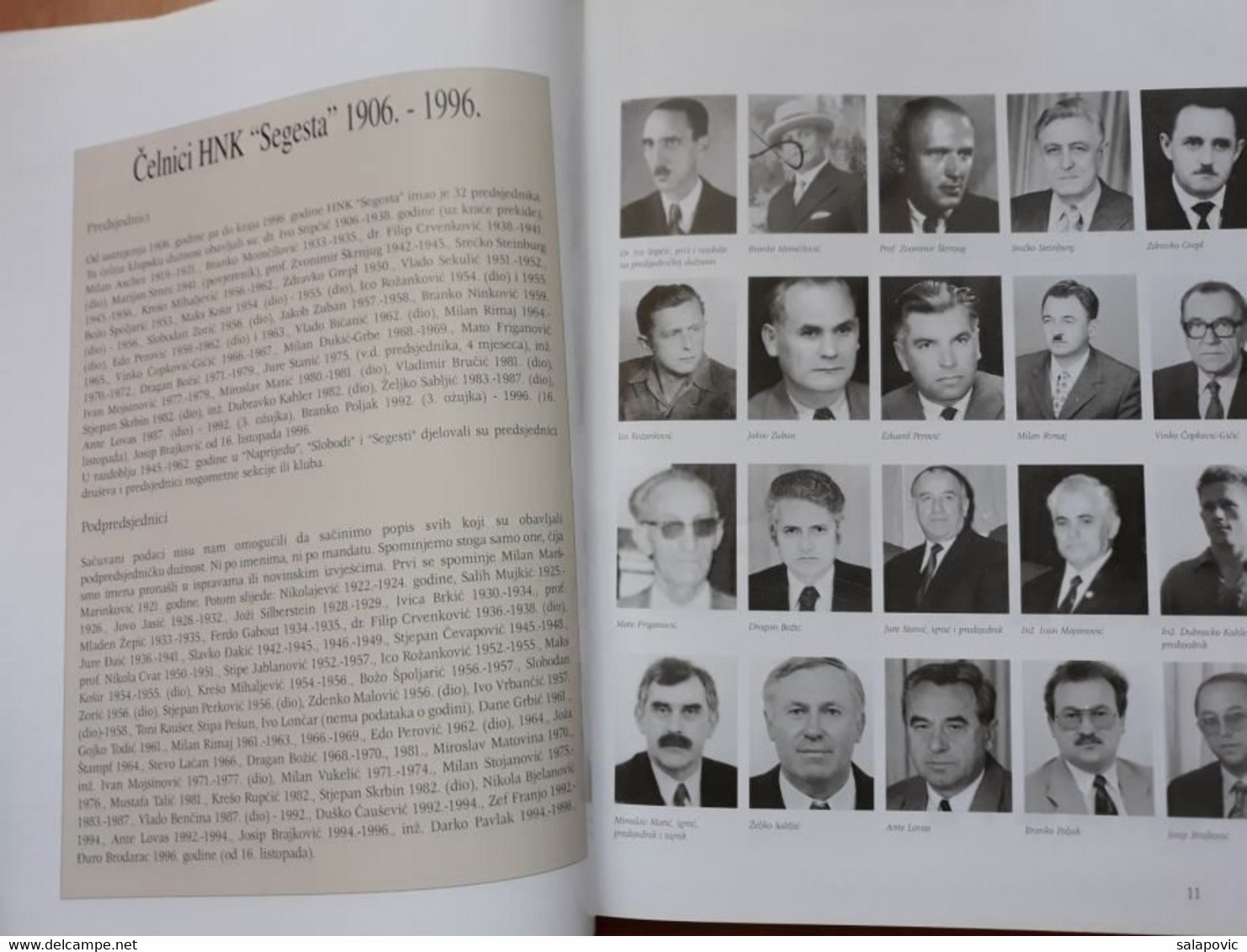 SPOMENICA HNK SEGESTA SISAK 1906 - 1996 Miroslav Matovina - Livres