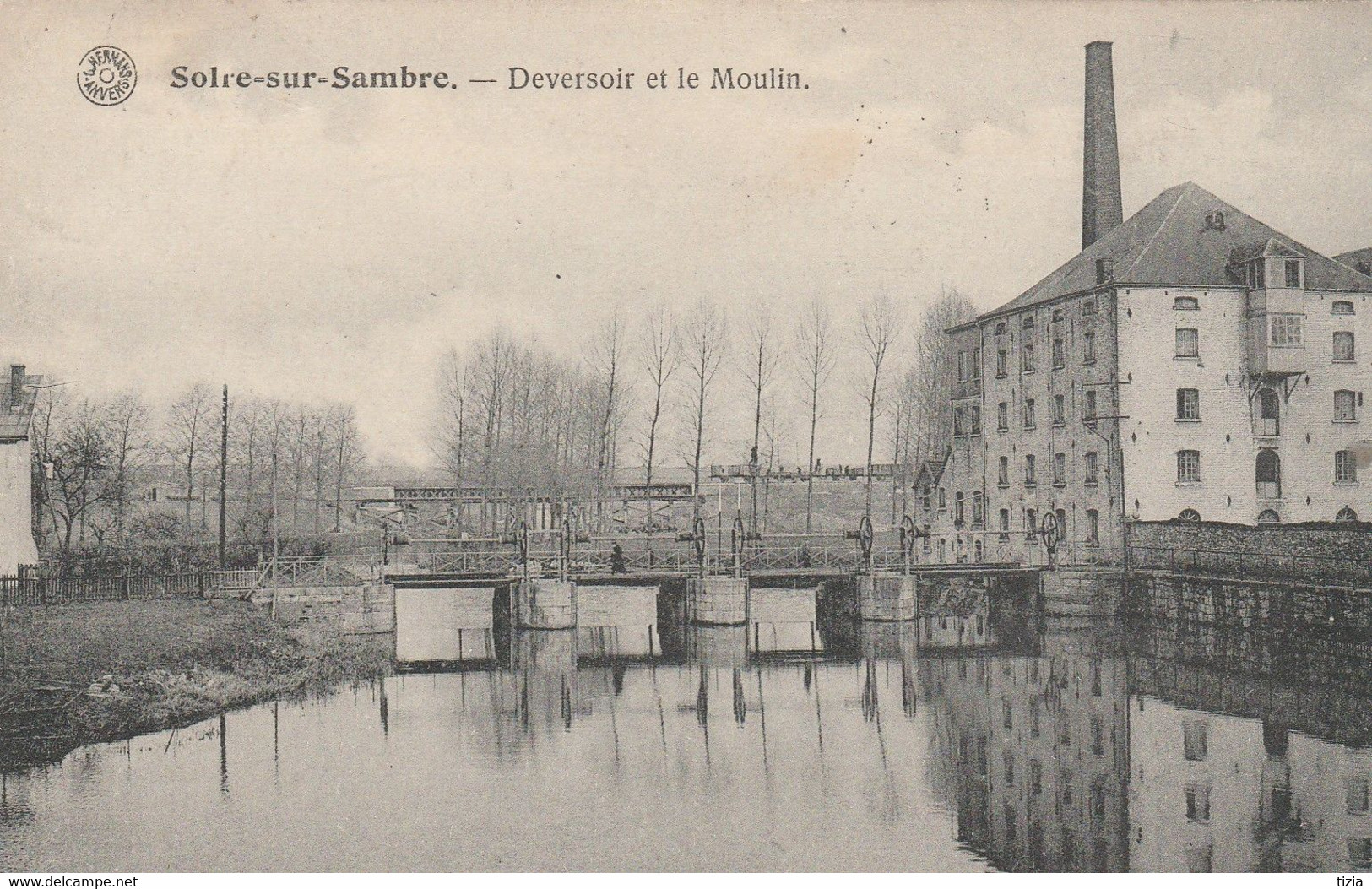 Solre-sur-Sambre. Déversoir Et  Le Moulin - Autres & Non Classés