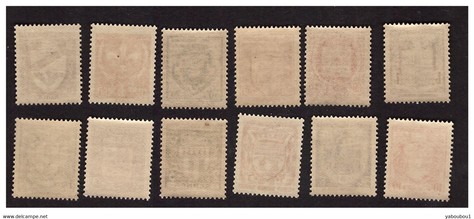 Série N° 526 à 537 Neufs ** - Unused Stamps