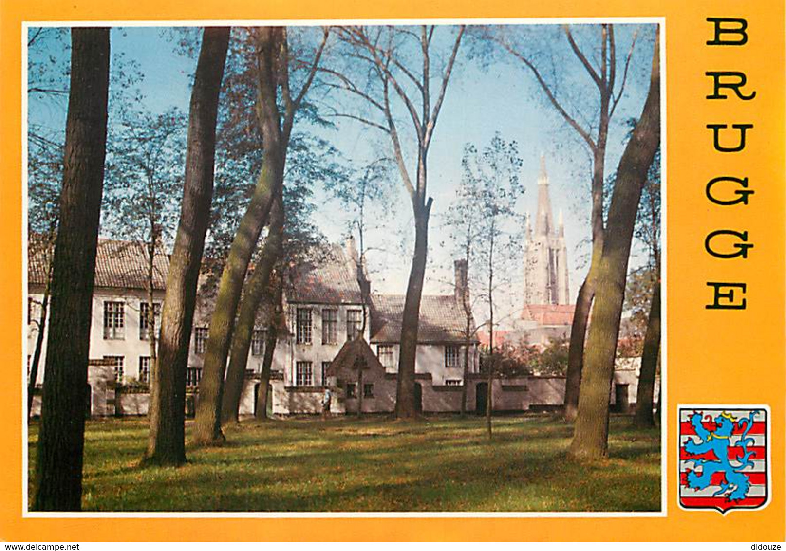 Belgique - Bruges - Brugge - Le Béguinage Princier - Blasons - Carte Neuve - CPM - Voir Scans Recto-Verso - Brugge