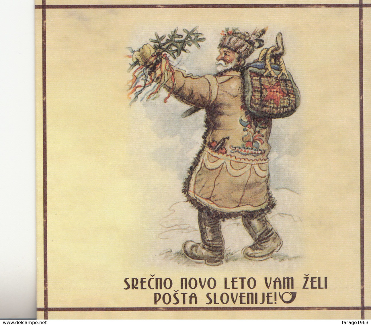 2016 Slovenia Christmas Noel Booklet Carnet   MNH - Slovenië