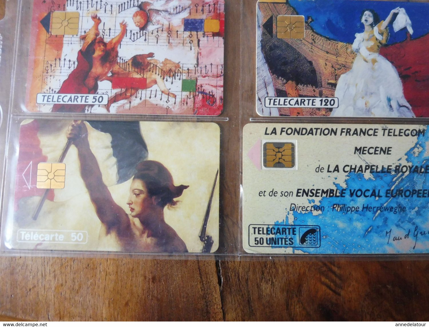 10 Télécartes (musique Vocale, Concert, Une Petite Flûte Enchantée, Tableau Delacroix, Etc )  FRANCE TELECOM - Lots - Collections