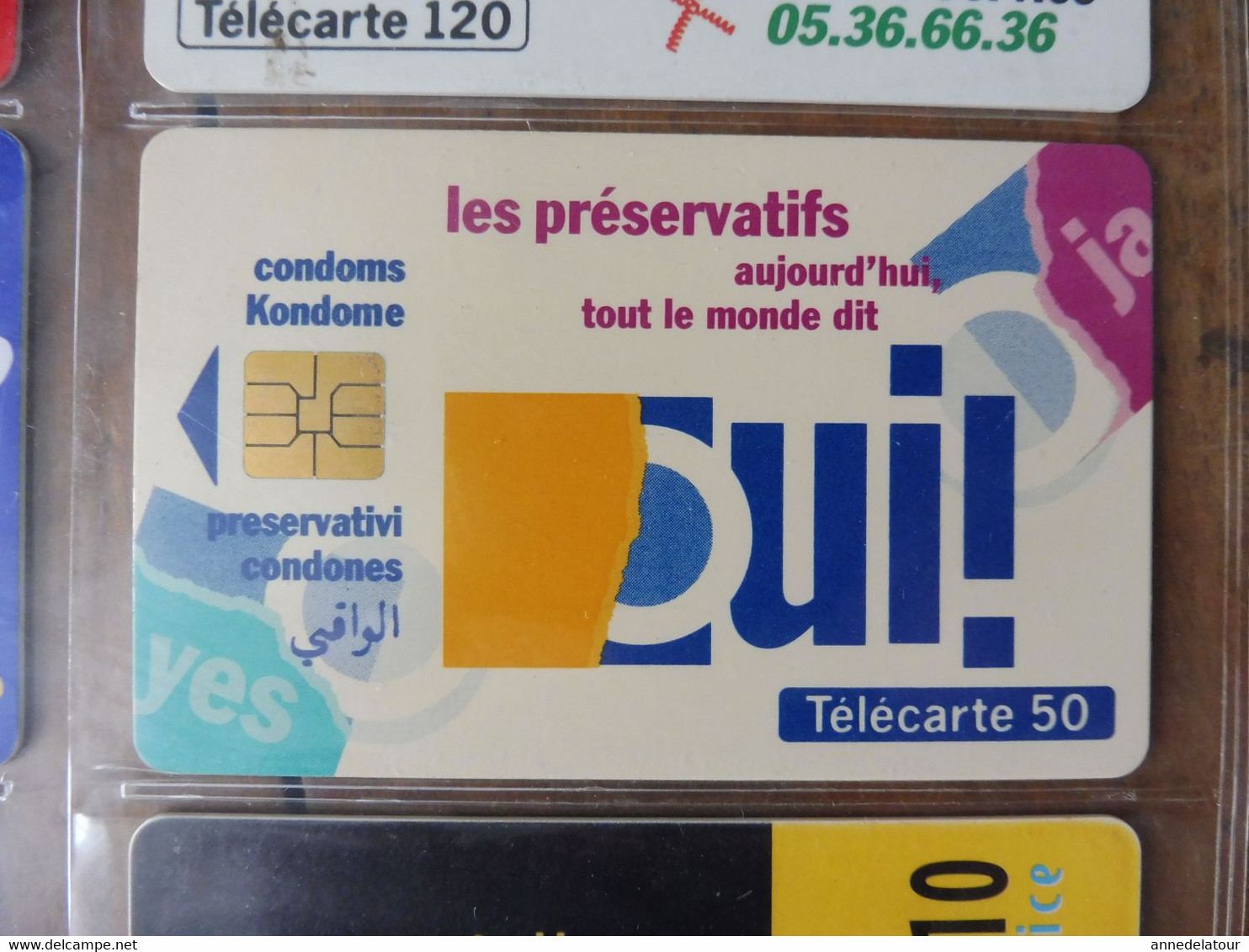 10 télécartes Prévention (Face à la drogue, Préservatifs contre le sida, Contre le tabac, Aspirine, etc)  FRANCE TELECOM