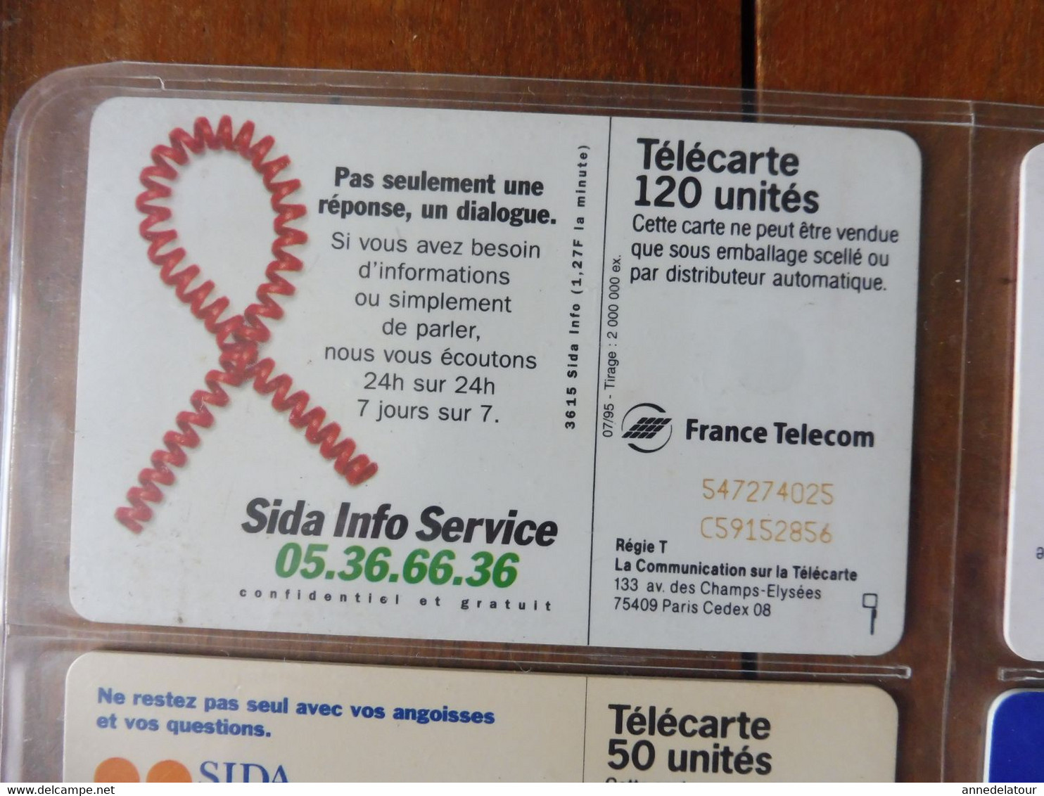 10 télécartes Prévention (Face à la drogue, Préservatifs contre le sida, Contre le tabac, Aspirine, etc)  FRANCE TELECOM