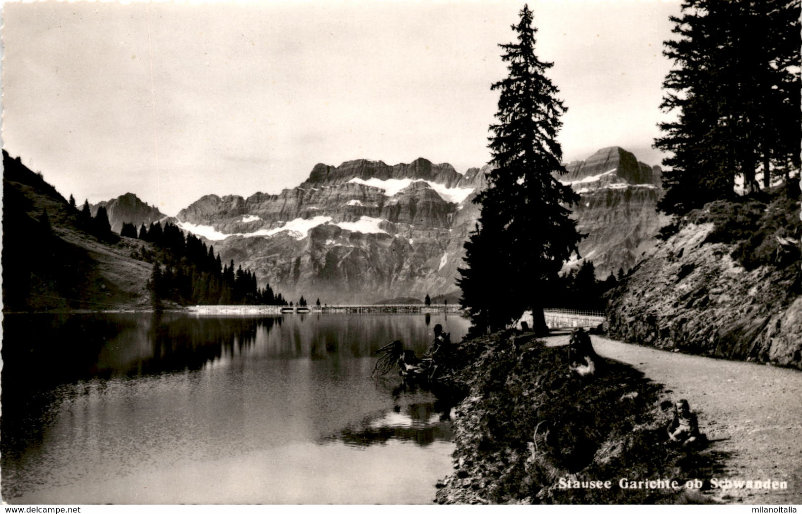 Stausee Garichte Ob Schwanden (223) * 3. 8. 1954 - Schwanden