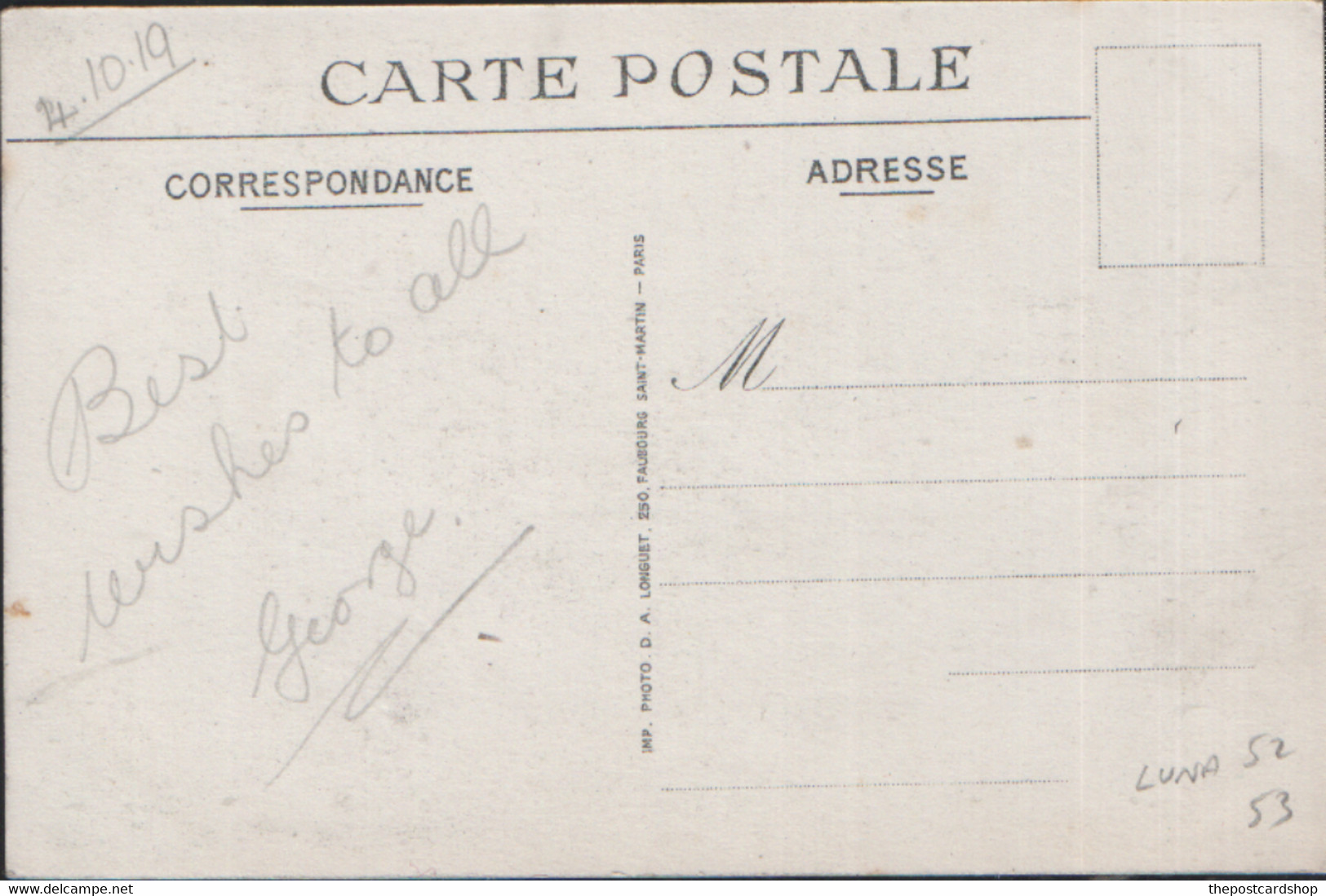 CPA FRANCE 62 MAROEUIL- No.7  LA GRANDE GUERRE. - Maroeuil (P.-de-C.) - Deux Maisons Viennent D'etre Sup - Autres & Non Classés