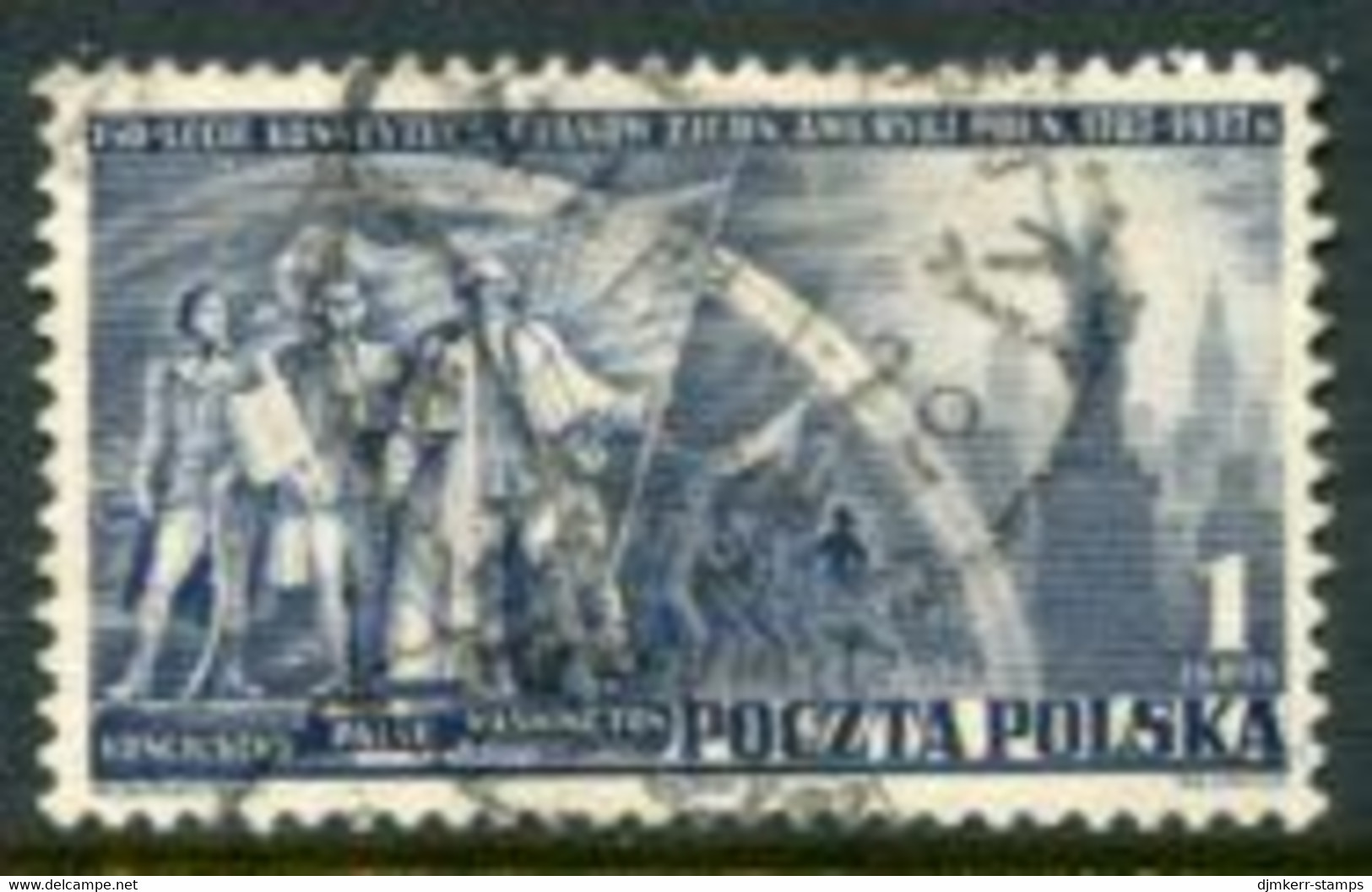 POLAND 1938 Constitution Of USA Used.  Michel 326 - Used Stamps