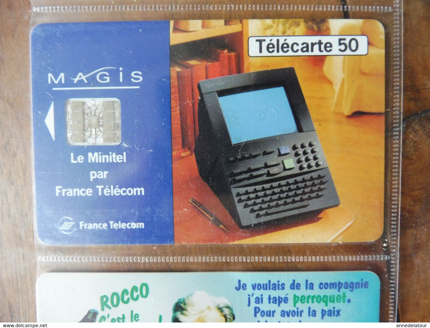 10 télécartes   ( promotion et explications du MINITEL)  FRANCE TELECOM (Magis, Siriel, Le Kiosque de l'Assemblée, etc )