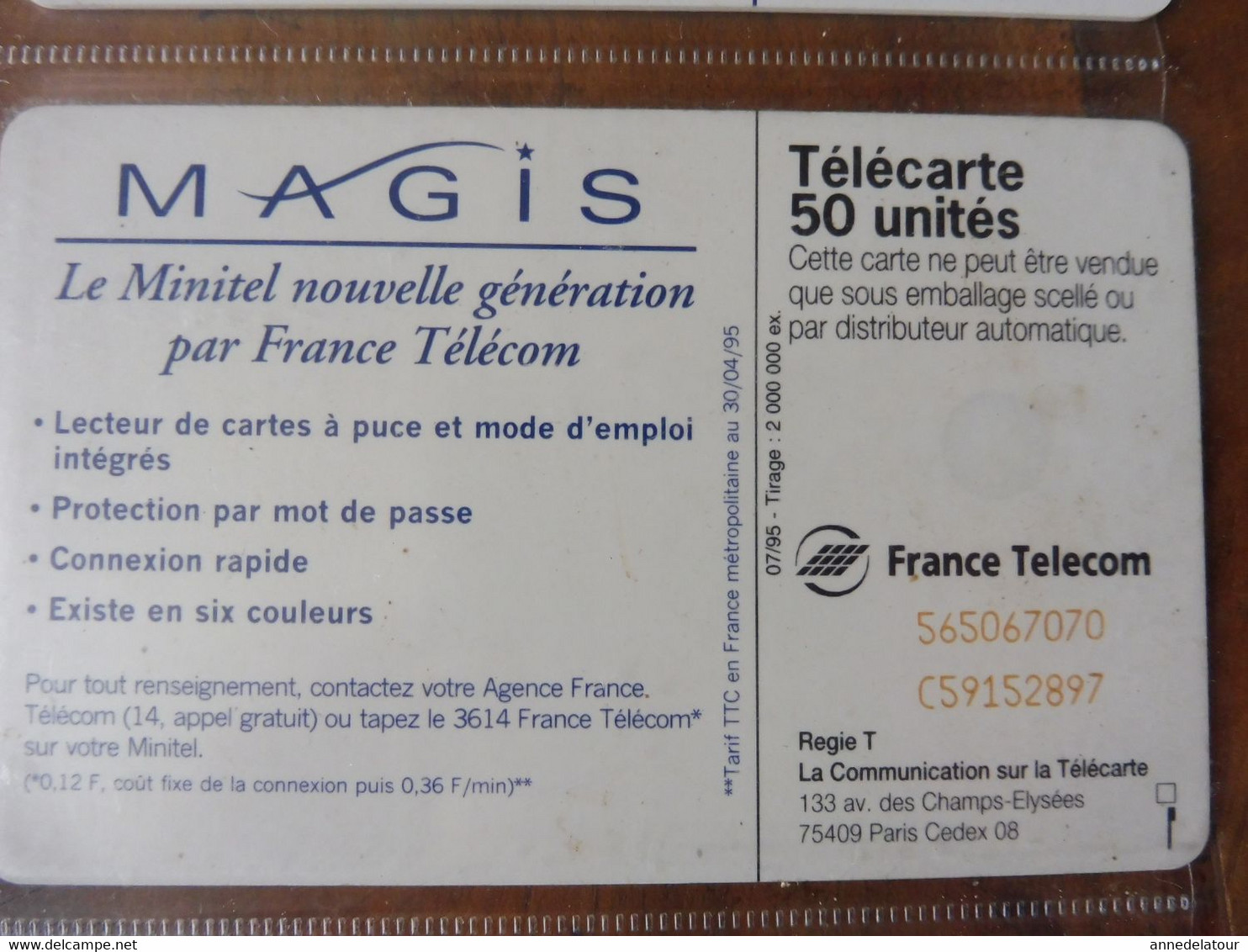 10 télécartes   ( promotion et explications du MINITEL)  FRANCE TELECOM (Magis, Siriel, Le Kiosque de l'Assemblée, etc )