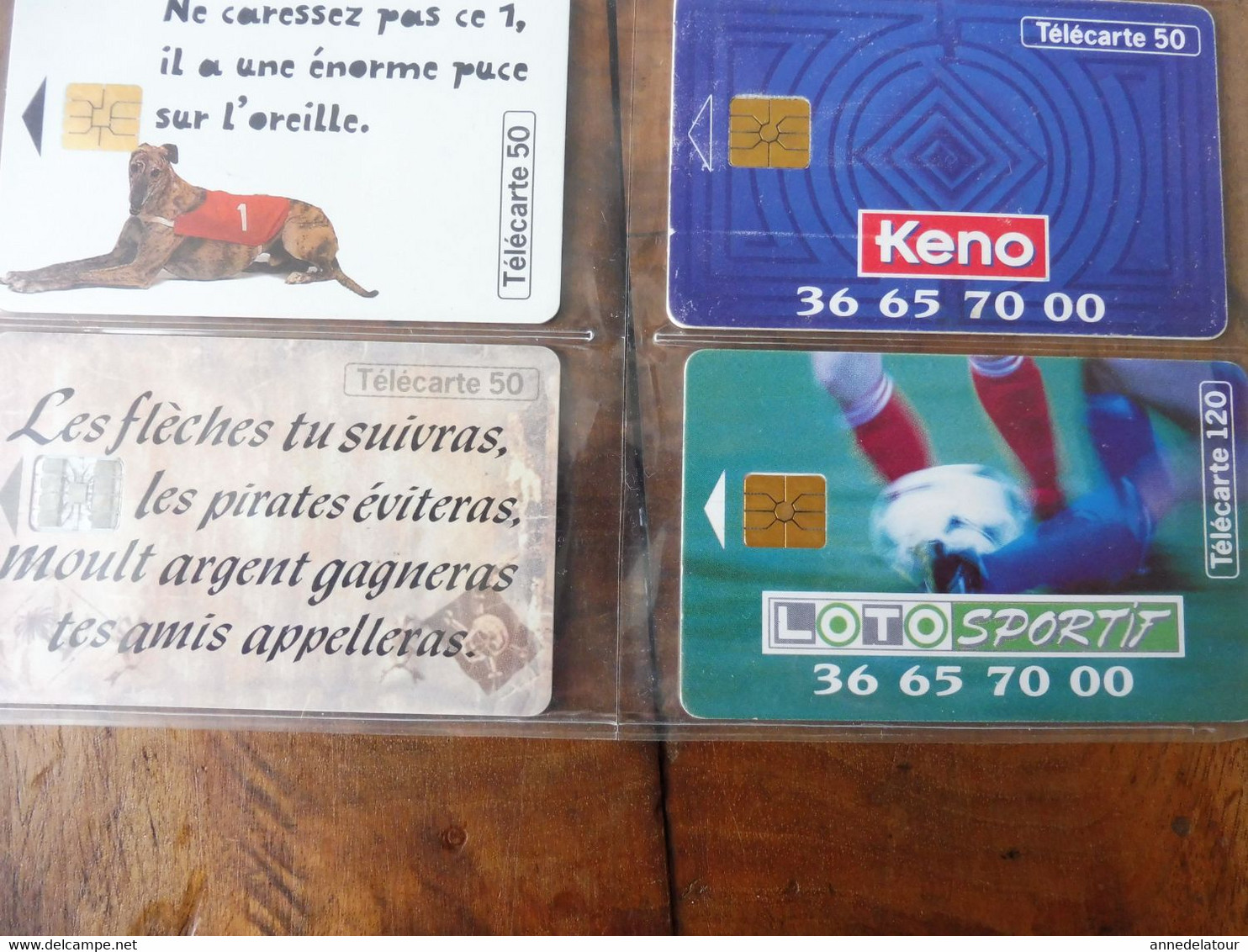 10 Télécartes (jeux à Gratter) FRANCE TELECOM  -> 100 Millions, Morpion, Keno, Banco, Loto Sportif, TacOtac, Super Loto - Spiele