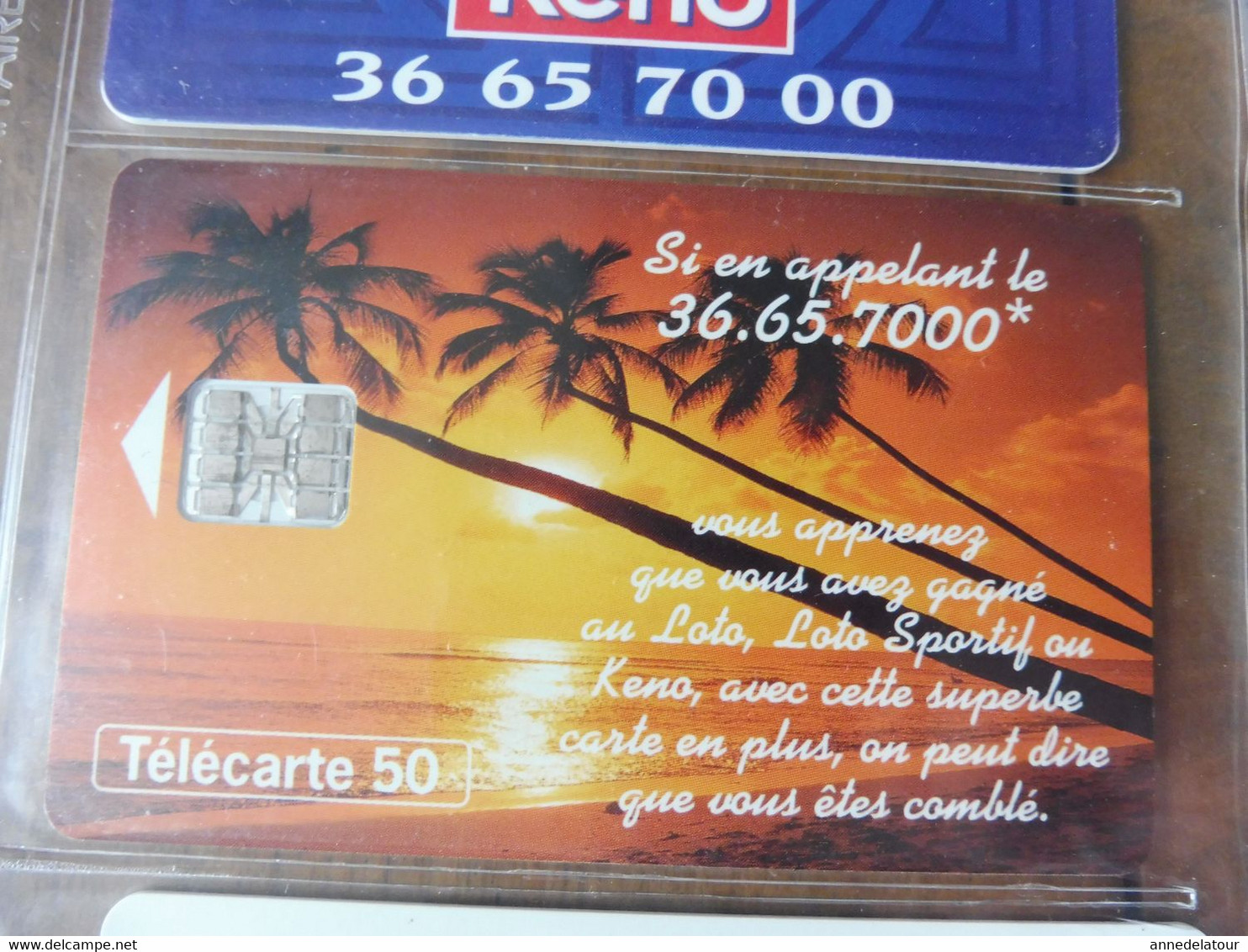 10 télécartes (jeux à gratter) FRANCE TELECOM  -> 100 millions, Morpion, Keno, Banco, Loto sportif, TacOtac, Super Loto