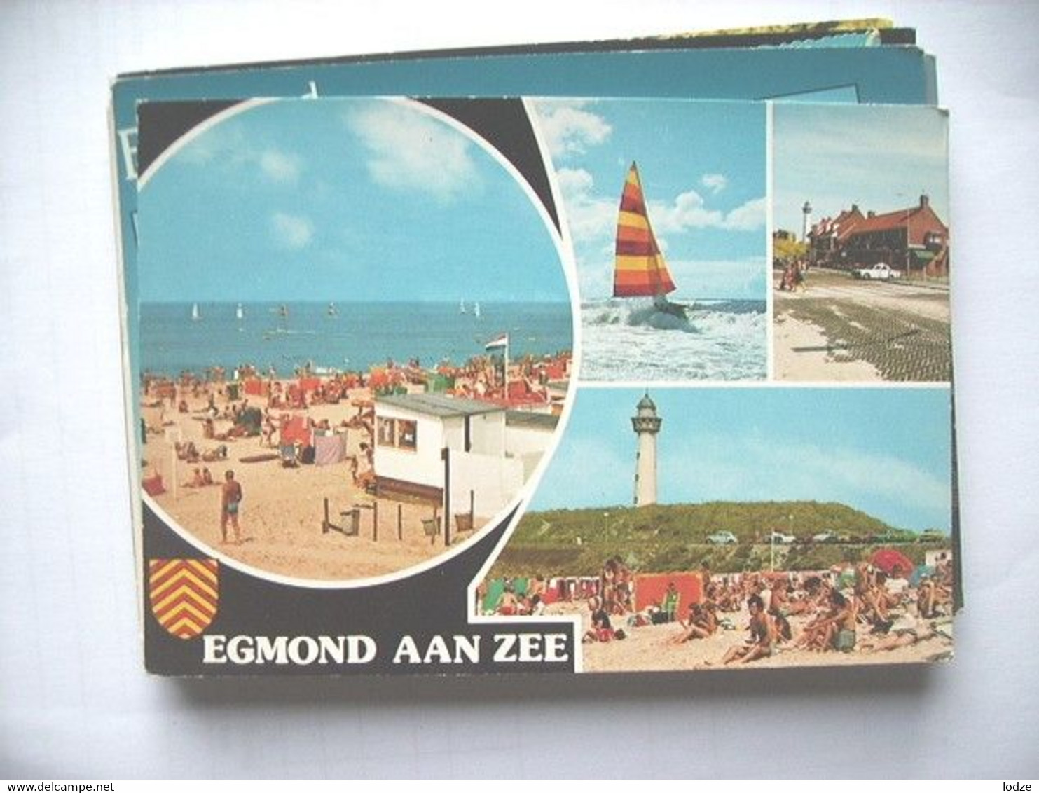 Nederland Holland Pays Bas Egmond Aan Zee Met Dorps- En Strandgezichten - Egmond Aan Zee
