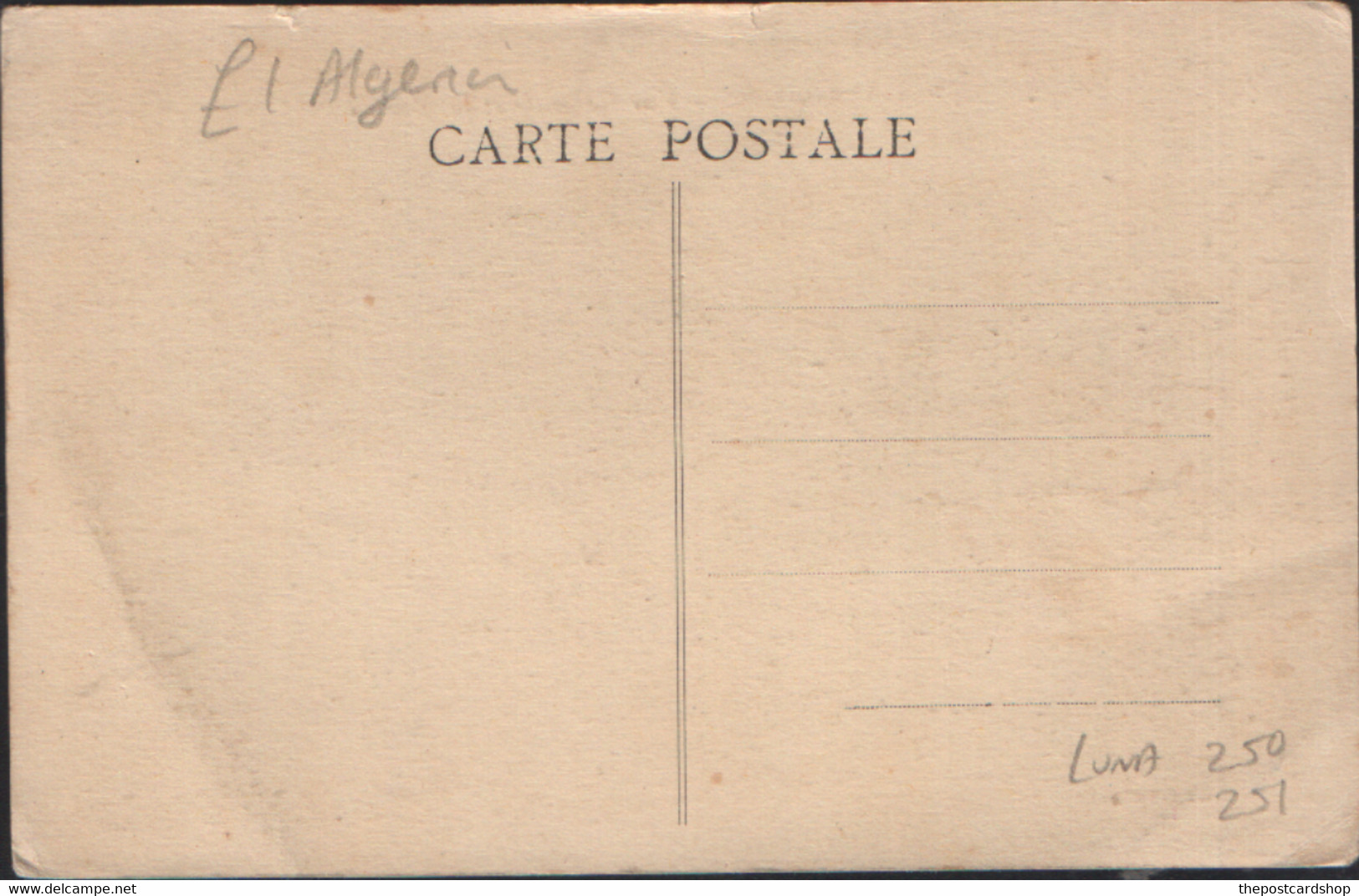 CPA ALGERIE PHILIPPEVILLE VUE GENERALE ALGER  MORE ALGERIA LISTED FOR SALE - Altri & Non Classificati