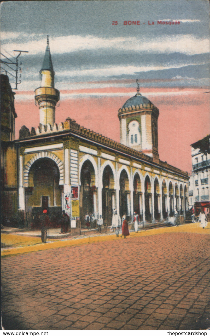 CPA ALGER ALGIERS ALGERIA  No.25 BONE LA MOSQUEE  THE MOSQUE RELIGION - Annaba (Bône)