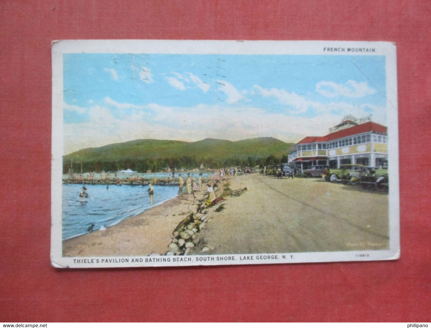 Thiele's Pavilion  Lake George     New York        Ref 5055 - Lake George