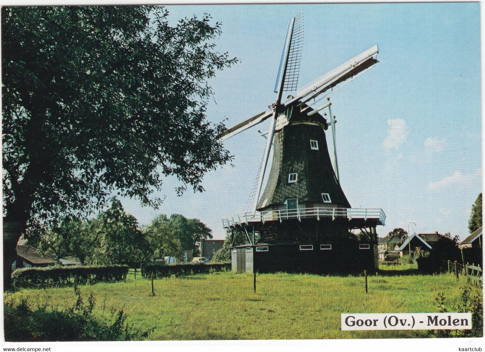 Goor (Ov.) - Molen 'De Braakmolen' - (Holland) - (Moulin à Vent, Mühle, Windmill, Windmolen) - Goor