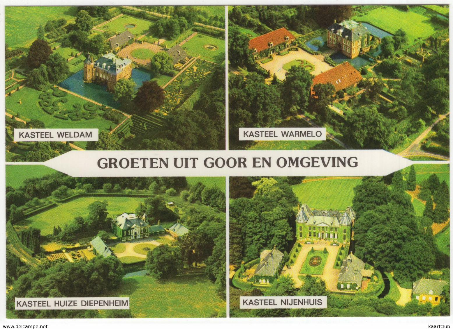 Groeten Uit Goor En Omgeving: Kasteel Weldam, Warmelo, Nijenhuis En Huize Diepenheim - (Holland) - Goor