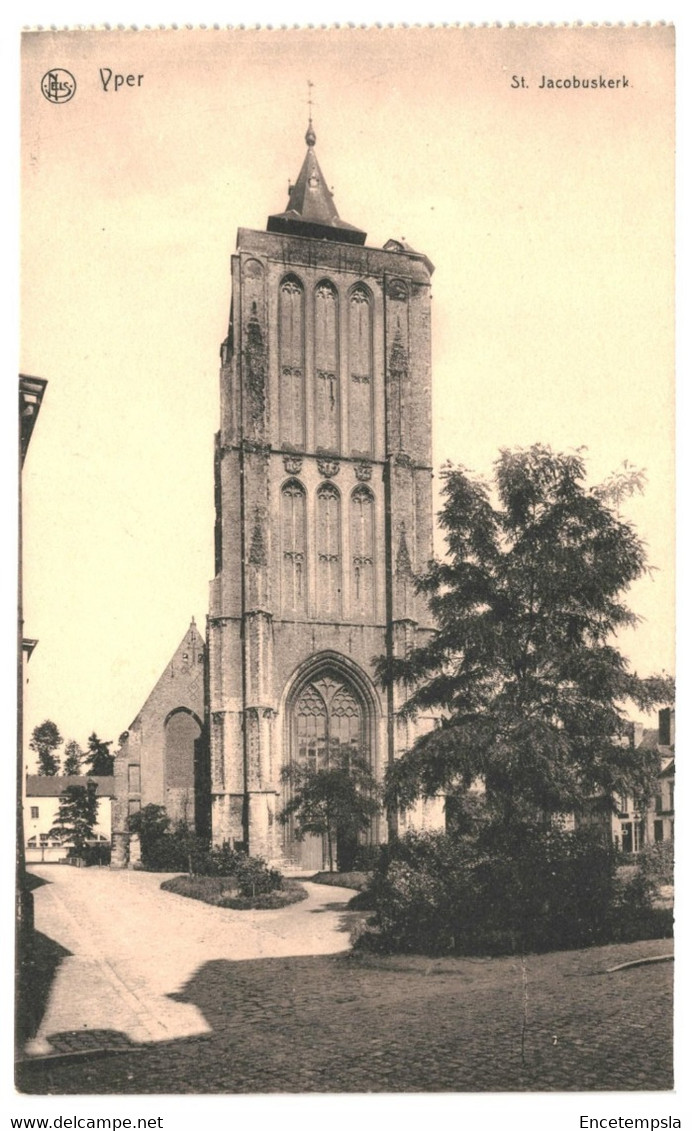 CPA Carte Postale Belgique-Ypres St Jacobuskerk -VM34533 - Ieper