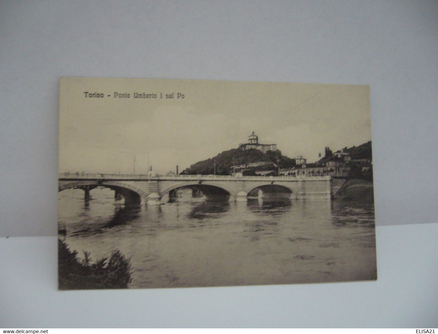 TORINO TURIN ITALIA ITALIE PONTE UMBERTO I SUL PO CPA - Ponts