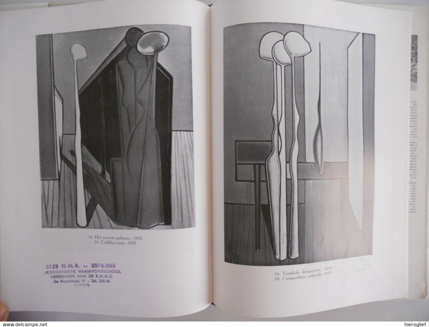 LUC PEIRE monografie door Roger Avermaete brugge parijs La Jeune Peinture Belge de meester van het abstract