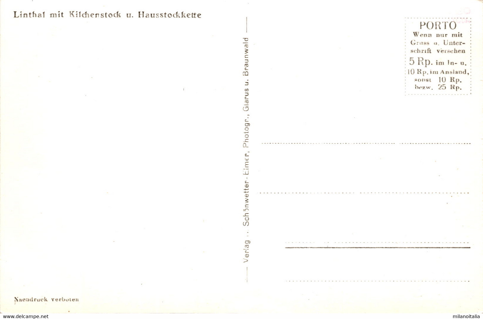 Linthal Mit Kilchenstock (1344) - Linthal