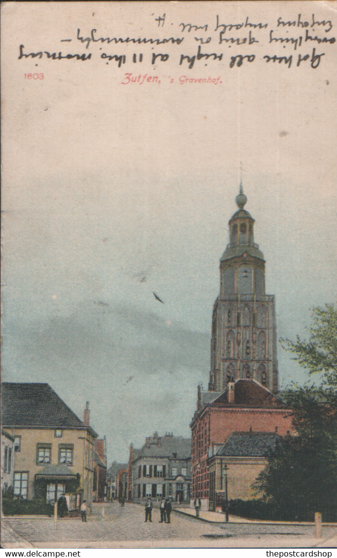 ZUTPHEN S' GRAVENHOF GELDERLAND Netherlands UNDIVIDED BACK HOLLAND USED BRIEFKAART - Zutphen