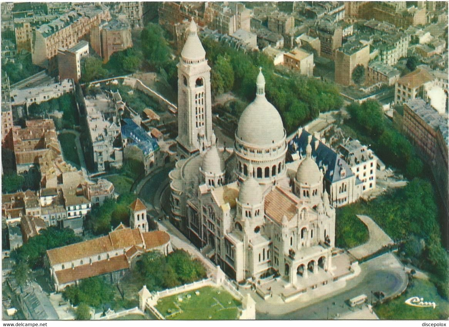 P6252 Paris - Le Sacré Coeur - Vue Aerienne Aerial View Vista Aerea / Non Viaggiata - Sacré Coeur