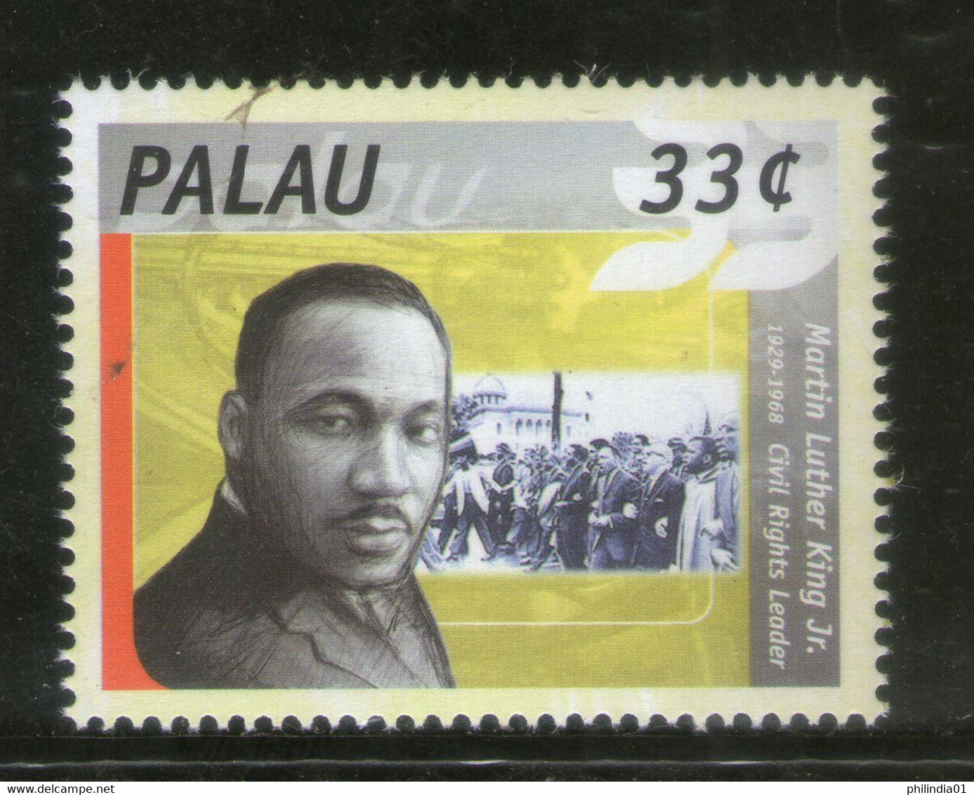 Palau 2000 Martin Luther King Noble Prize Winner Sc 557l MNH # 1973 - Martin Luther King