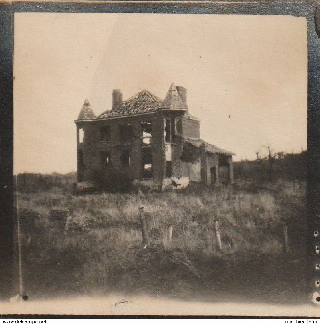 Photo 14 18 WYTSCHAETE (Wijtschate, Heuvelland) - Les Ruines D'une Villa, Château (A231, Ww1, Wk 1) - Heuvelland