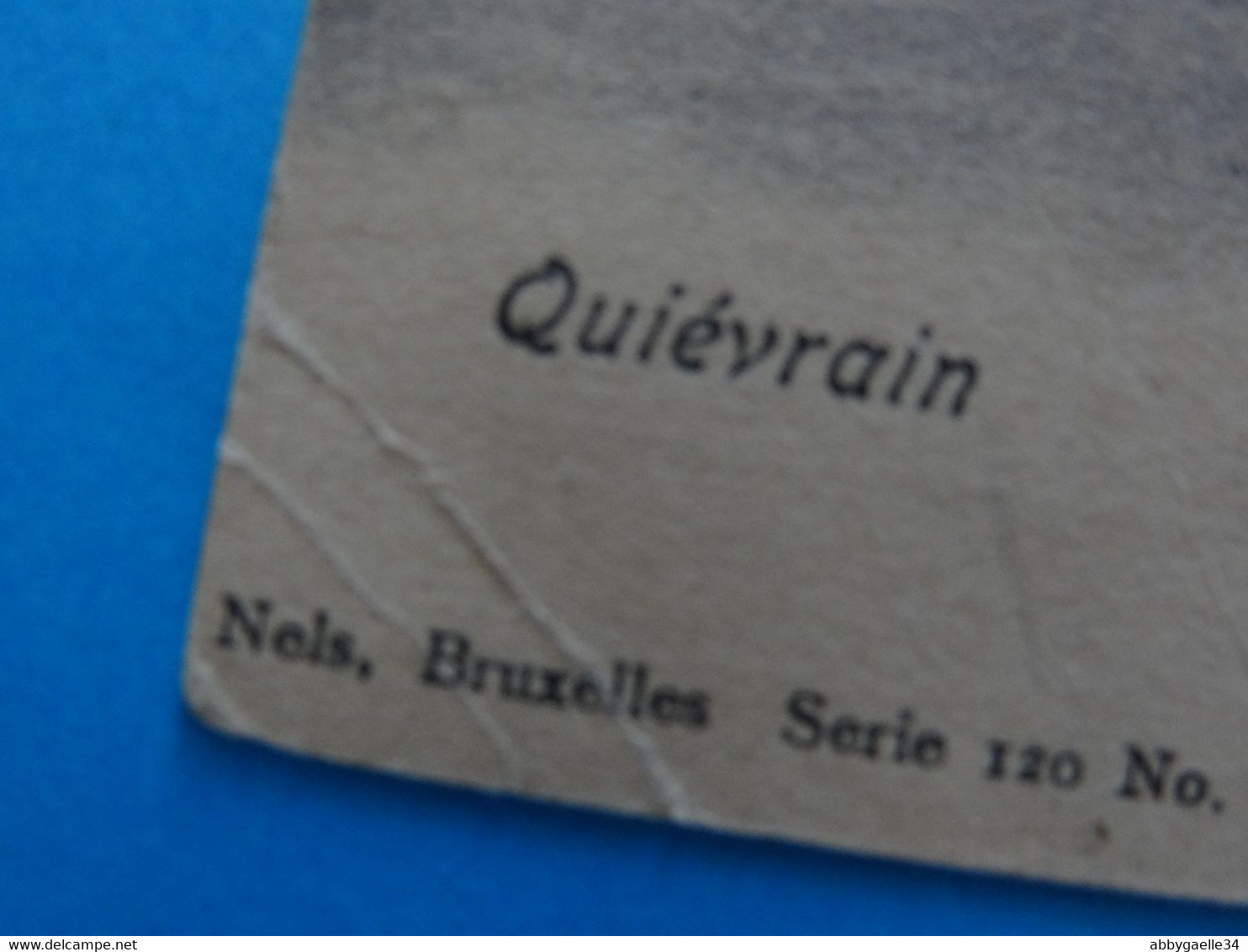 CPA De 1906 De QUIEVRAIN (Hainaut) Vue Intérieure De L'Ecole Moyenne Editeur Nels, Bruxelles Série 120 N°8 - Quievrain