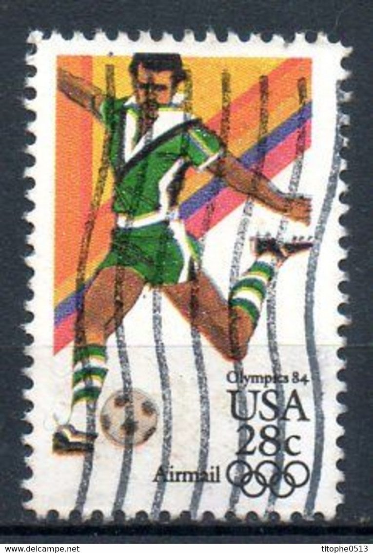 USA. PA 102 De 1983 Oblitéré. Football Aux Jeux Olympiques. - Usati