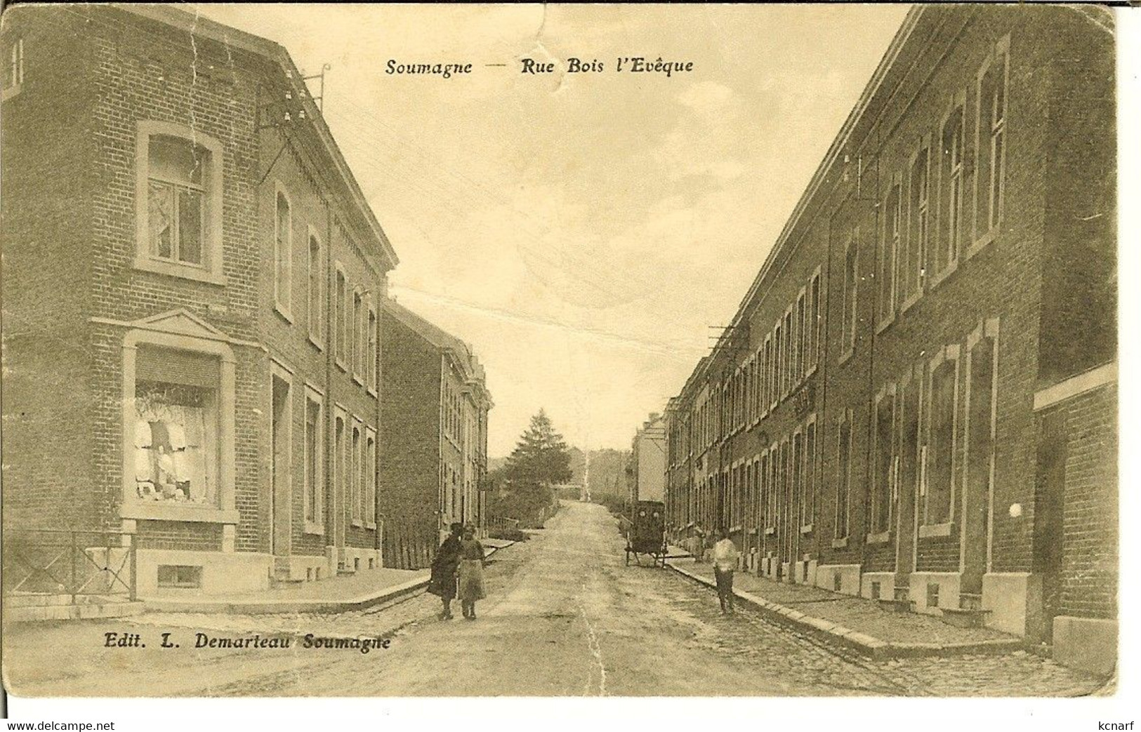 CP De SOUMAGNE " Rue Bois L'Evêque " - Soumagne