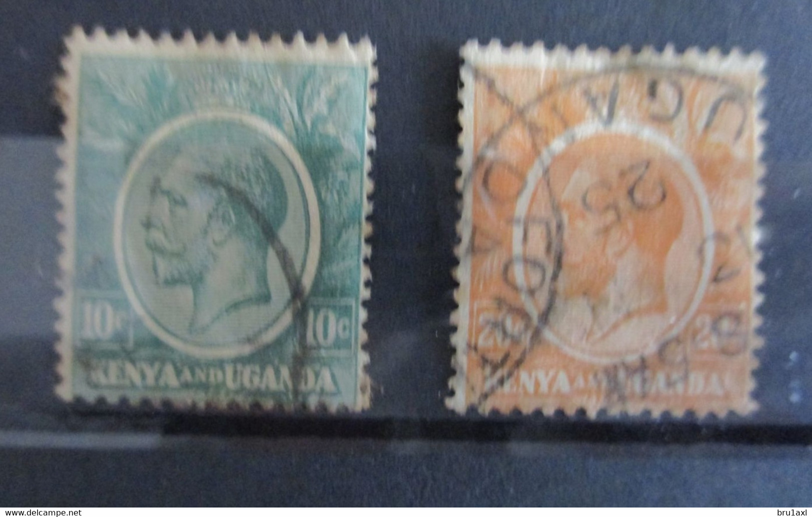 Kenya & Uganda 1922-1927 Yv 3 & 6 (117) - Kenya & Oeganda