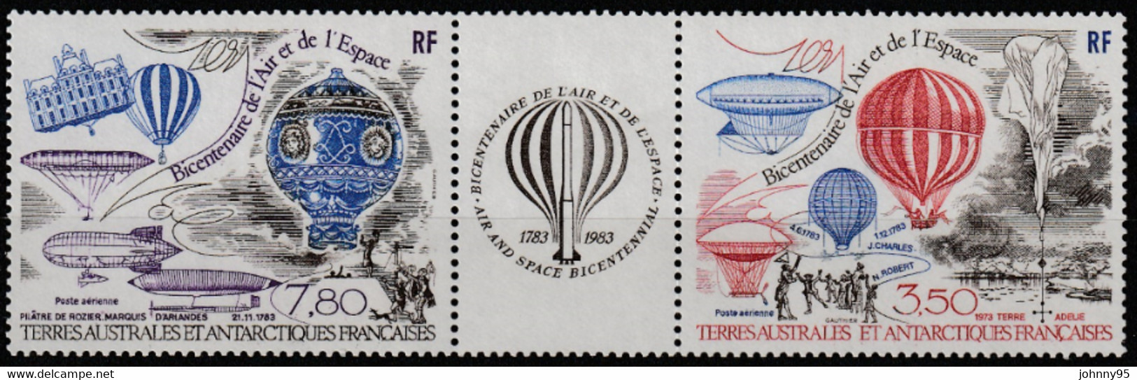 Année 1984 - N° 79 à 85 - Année Complète - Poste Aérienne : 5 Valeurs + 1 Triptyque (voir Scans) - Volledig Jaar
