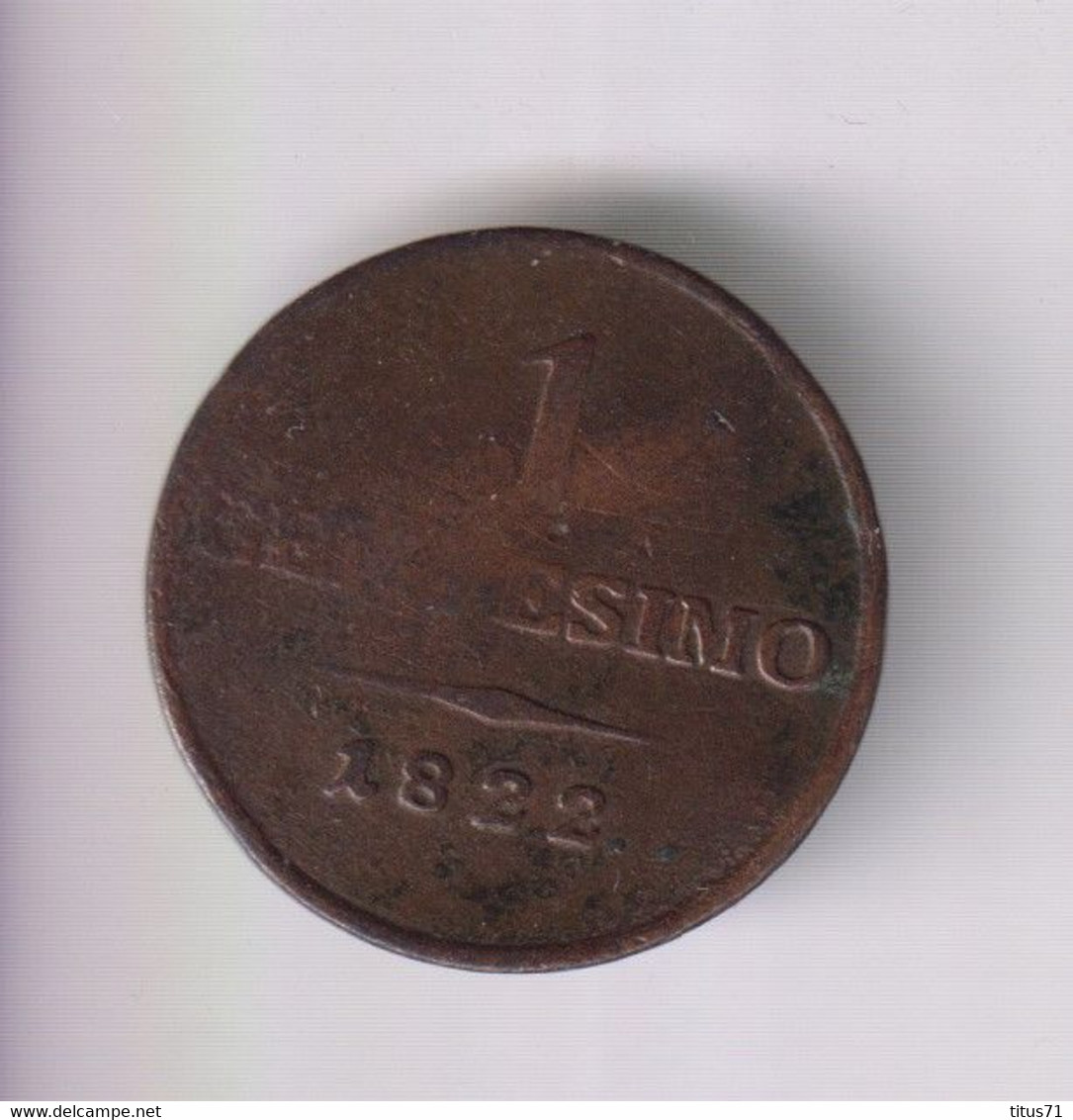 1 Centesimo Italie / Italy Lombardie Vénétie 1822 V - Lombardie-Vénétie