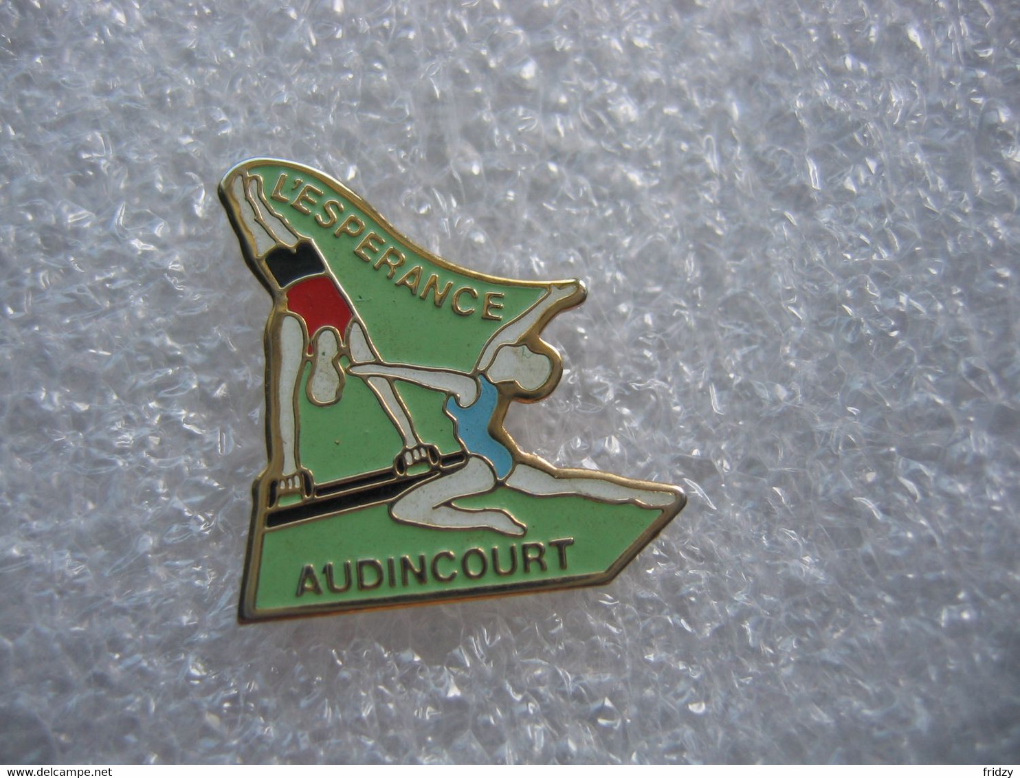 Pin's Du Club De Gymnastique "l'esperance" De La Ville De AUDINCOURT (Dépt 25) - Gymnastique