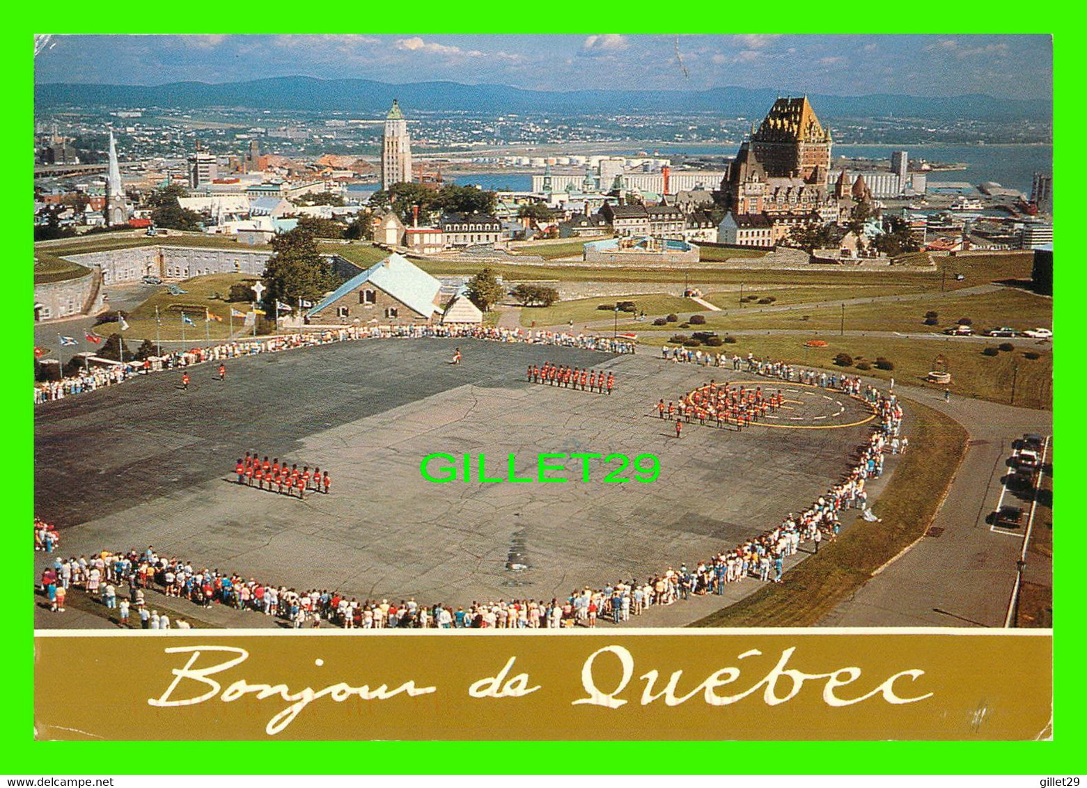 QUÉBEC LA CITADELLE - PARADE SQUARE - CIRCULÉE EN 1995 - MESSAGERIE DE PRESSE BENJAMIN INC - - Québec - La Citadelle