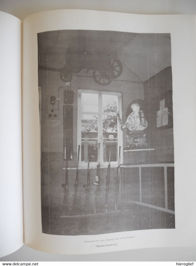 IZEGEM 1965 JUBILEUM JAAR CONFRERIE H  BARBARA Catalogus tentoonstelling stadhuis door gilde de bosseniers + ten mandere