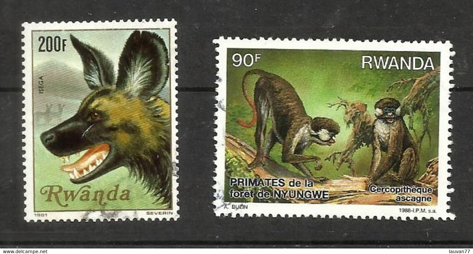 Rwanda N°1007, 1262 Cote 7.75 Euros - Gebraucht