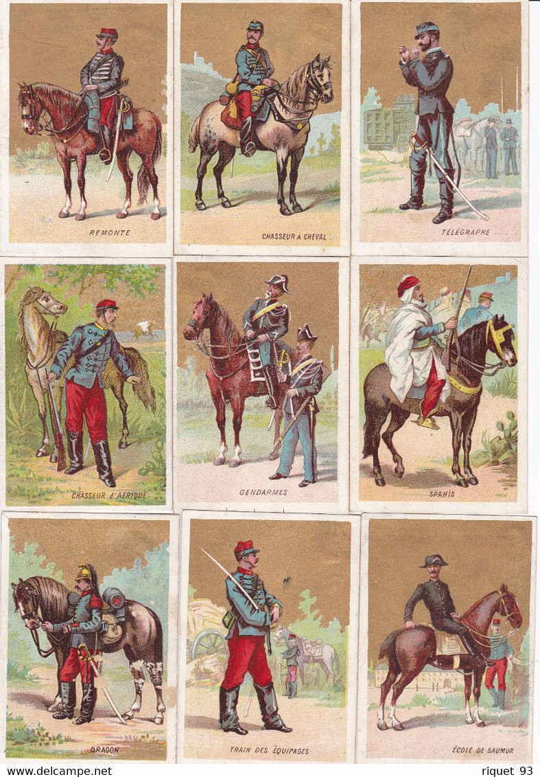 Lot 10 Images - A LA VILLE DE TOULOUSE - Costumes Militaires - Autres & Non Classés