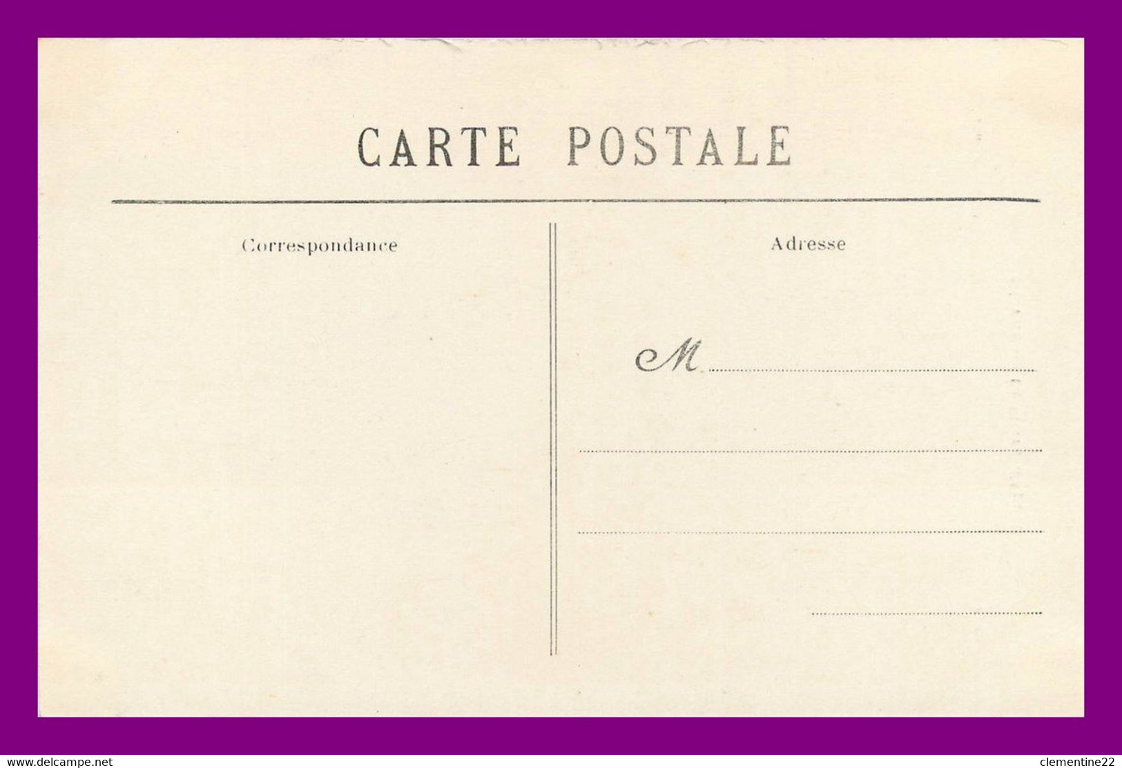 Etival , La Pierre D'appel   ( Scan Recto Et Verso) - Etival Clairefontaine