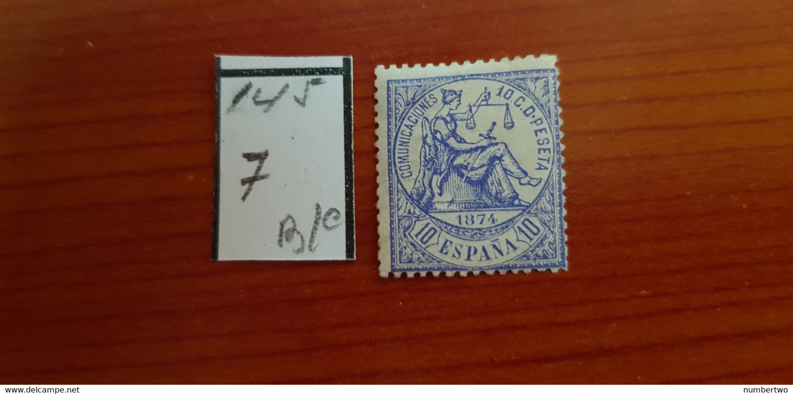 ESPAÑA. Nº 145  (CHARNELA) - Unused Stamps