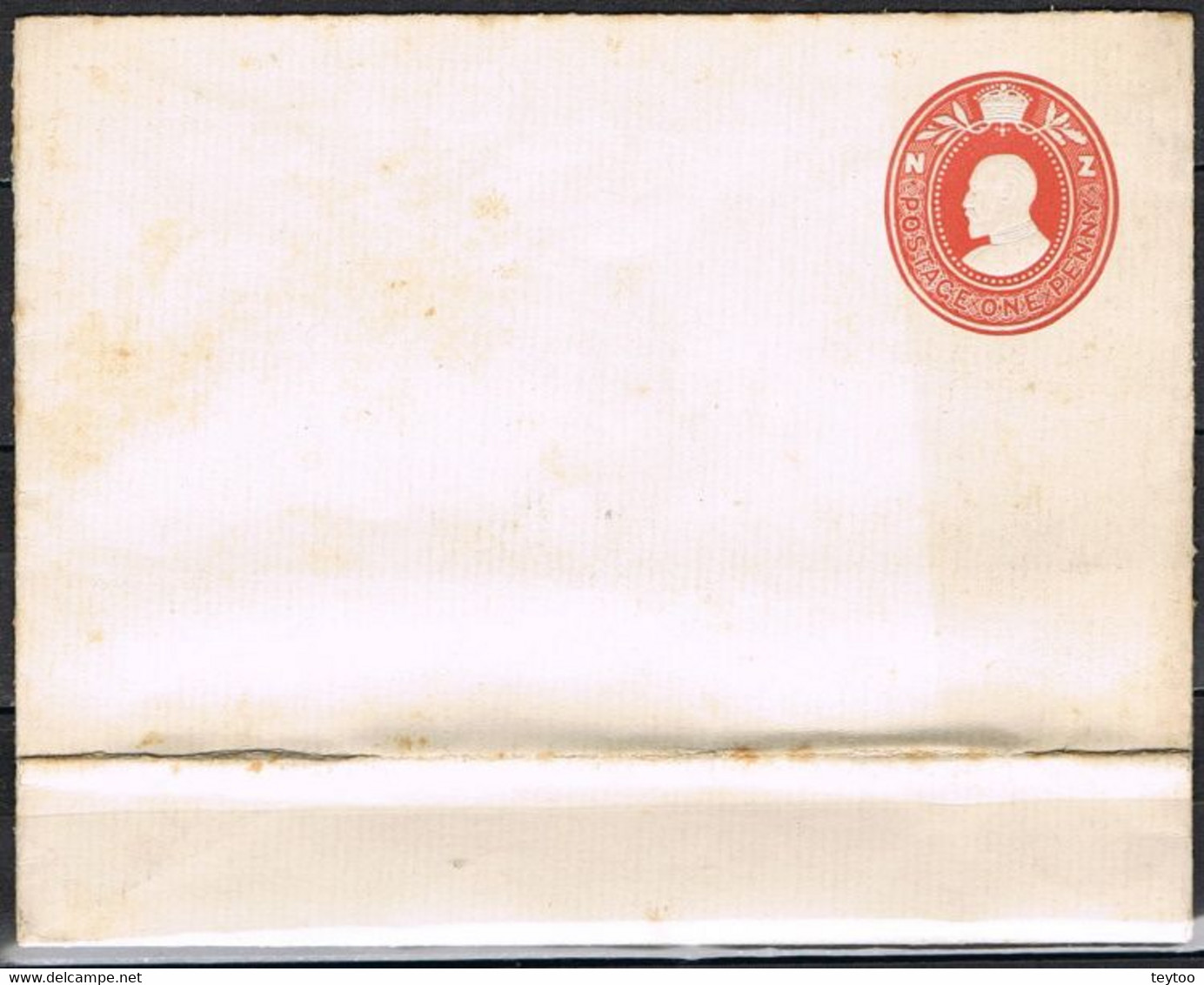 [C0361] Nueva Zelanda. Sobre Entero Postal (N) - Interi Postali