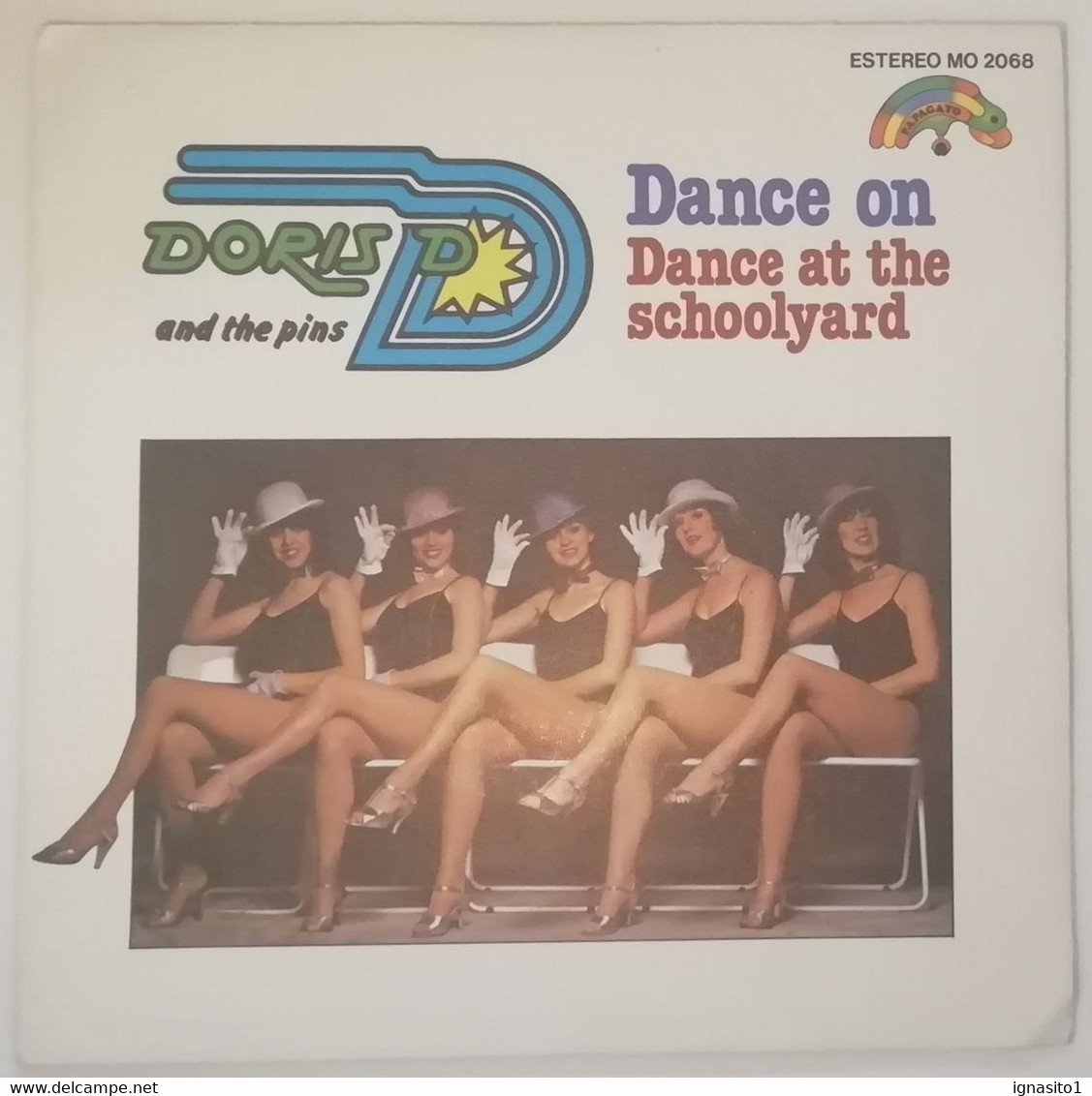 Doris D And The Pins - Dance On / Dance At The Schoolyard - Disco Promocional - Año 1981 - Other - Spanish Music