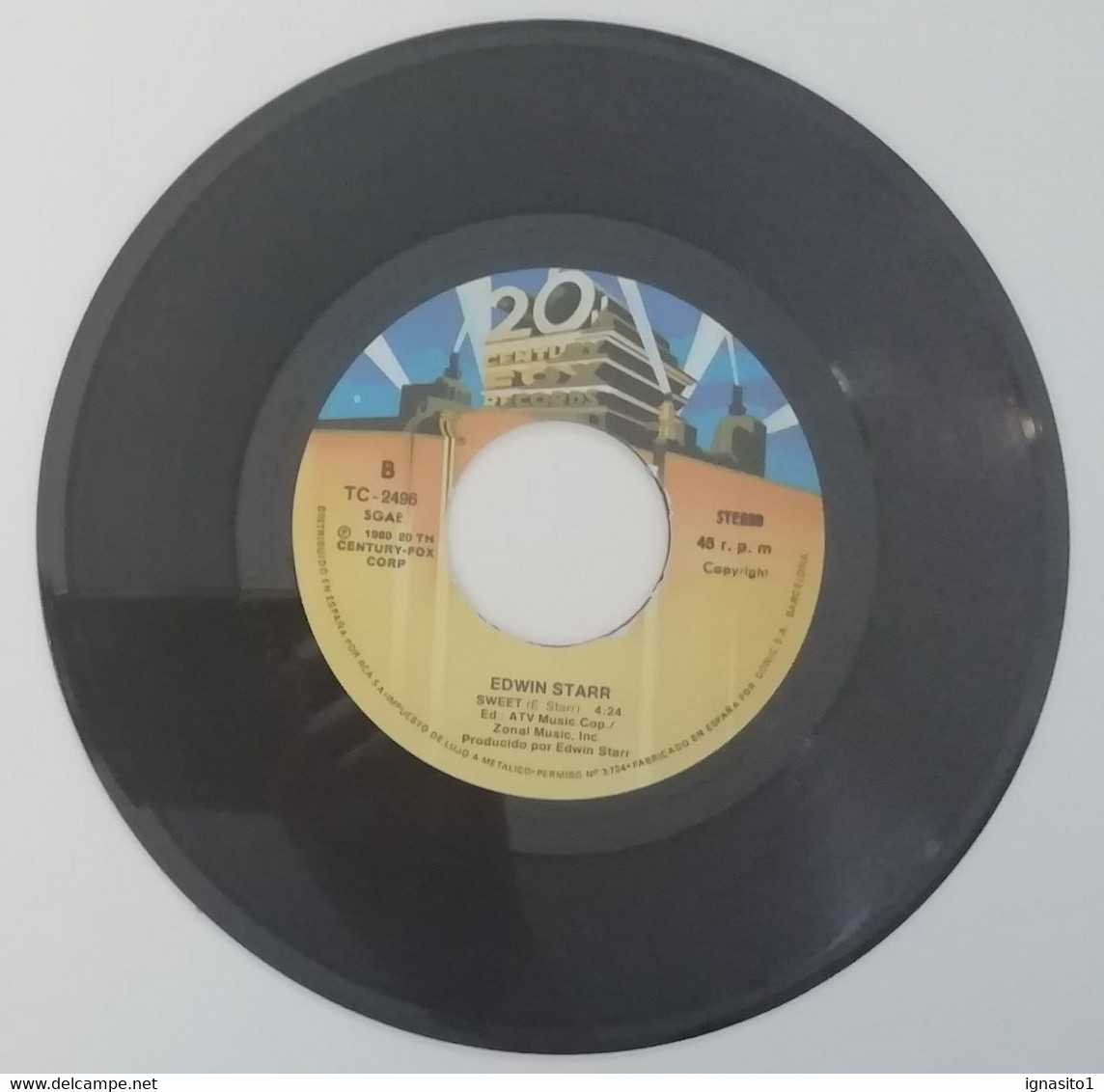 Edwin Starr - Real Life #10 / Sweet - Año 1980 - Other - Spanish Music