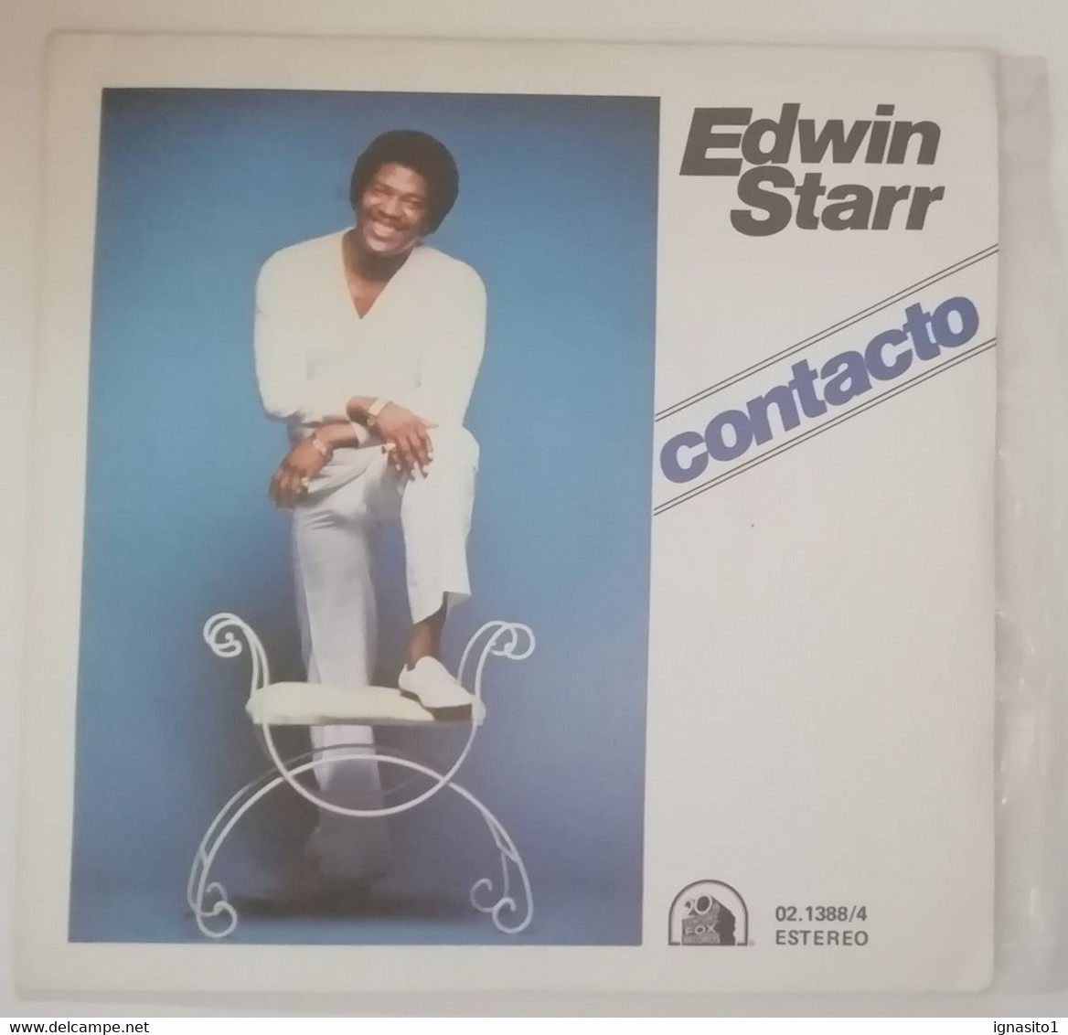 Edwin Starr - Contacto / No Malgastes Tu Tiempo - Año 1979 - Autres - Musique Espagnole