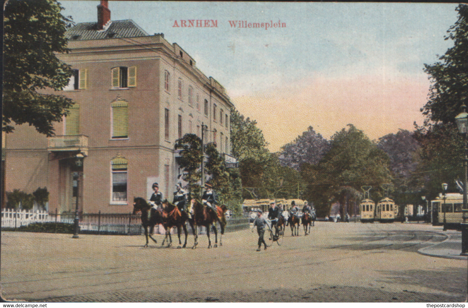 ARNHEM WILLEMSPLEIN DIVIDED BACK NETHERLANDS HOLLAND GELDERLAND UNUSED - Arnhem